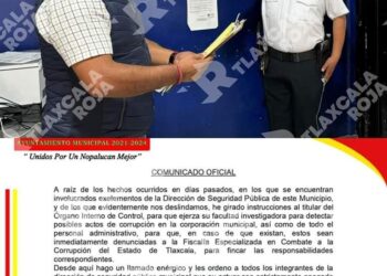 Llega nuevo director de seguridad pública a Nopalucan; es ex director de Xaloztoc y en noviembre fue acusado de golpear a su menor pareja