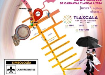 Desfile de carnaval será el próximo 8 de febrero en Tlaxcala
