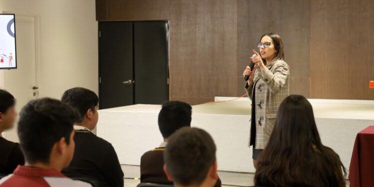 Imparte Poder Judicial Platica-Taller sobre violencia escolar a estudiantes de secundaria
