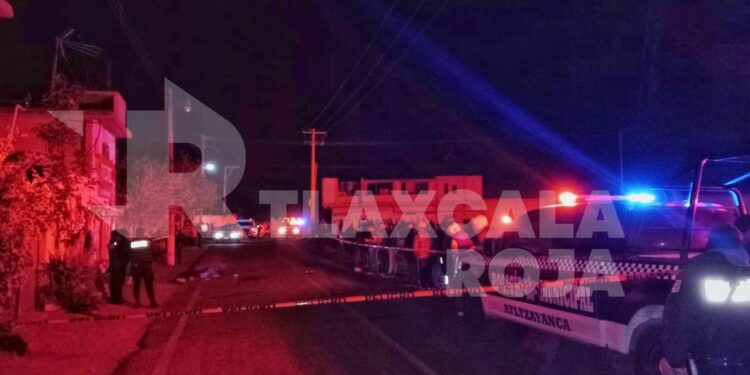 En balacera hombre de 32 años pierde la vida en Altzayanca