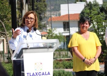 La presidenta municipal de Tlaxcala, asistió este sábado al inicio de actividades del Espacio Lúdico Ambiental  » La Ribereña » en la capital del estado