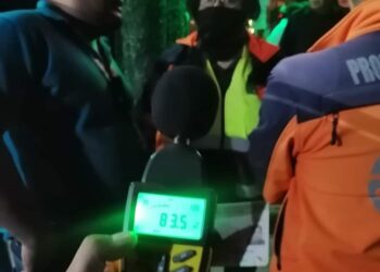 Realizan operativo para prevenir contaminación auditiva