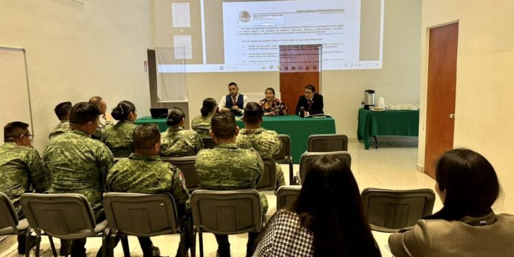 FGR Y SEDENA REALIZAN CONVERSATORIO EN TEMAS DE SEGURIDAD EN TLAXCALA
