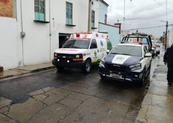 ATIENDE SEGURIDAD PÚBLICA DE HUAMANTLA REPORTE DE UNA PERSONA INCONSCIENTE