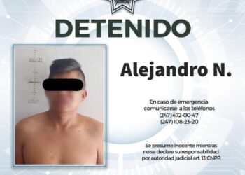 ARRESTA POLICÍA DE HUAMANTLA A PRESUNTO LADRÓN EN EL MERCADO MUNICIPAL