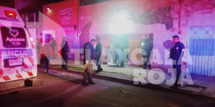 «Balacean» vivienda de Apizaco y una mujer pierde la vida por disparo en la cabeza