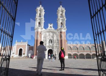 Arriban turistas a la capital de Tlaxcala