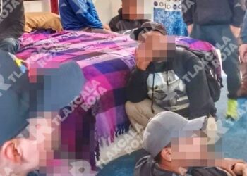 Rescatan a 42 migrantes centroamericanos y sudamericanos en hotel de Xaltocan