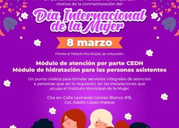 Ayuntamiento de Tlaxcala implementará acciones a favor de mujeres en el 8M