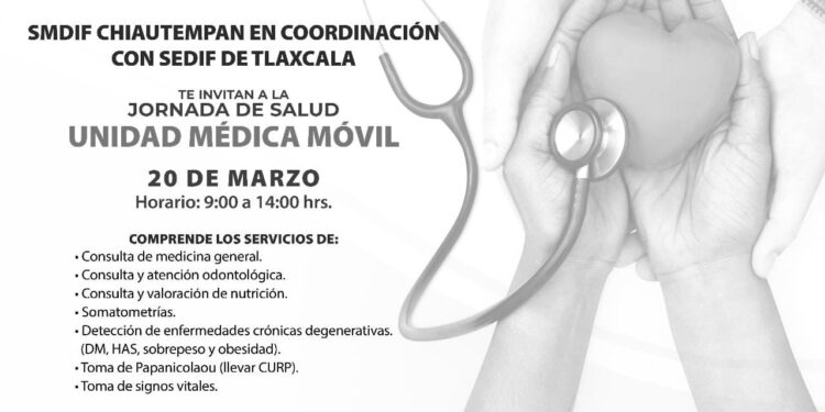 LA UNIDAD MÉDICA MÓVIL ACUDIRÁ A LA COMUNIDAD DE SAN PEDRO TLALCUAPAN