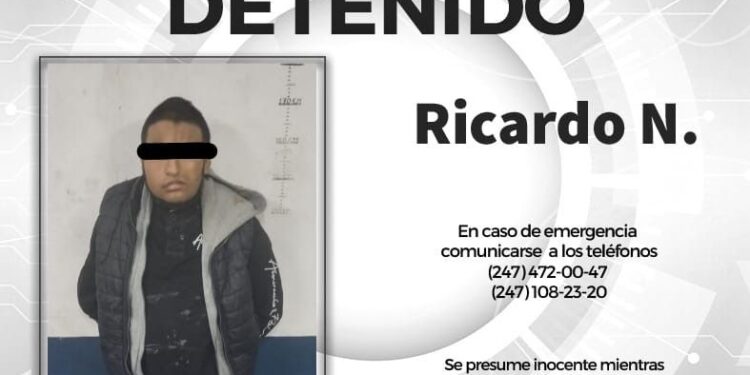 DETIENE POLICÍA DE HUAMANTLA A FARDERO QUE OPERABA EN CENTROS COMERCIALES