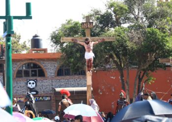 TODO UN ÉXITO LA PROCESIÓN DEL VIERNES SANTO EN CHIAUTEMPAN