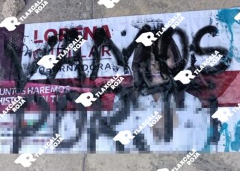 Dejan presunta narcomanta en vivienda de Calpulalpan, Tlaxcala