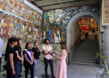 Reinas de belleza conocen atractivos de Tlaxcala Capital