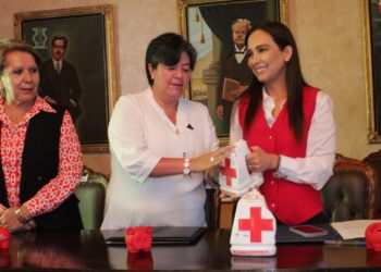 Ayuntamiento capitalino coadyuva con colecta de Cruz Roja