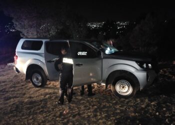 En minutos, recupera Policía de Chiautempan y Apetatitlán camioneta robada