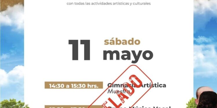 El sábado cancelan fin de semana artísticos y culturales en la capital