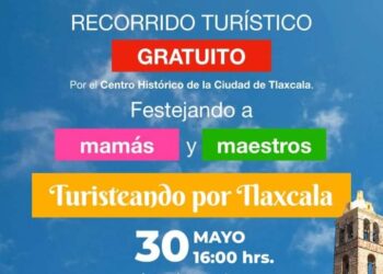Ofrece Ayuntamiento de Tlaxcala recorridos turísticos gratuitos