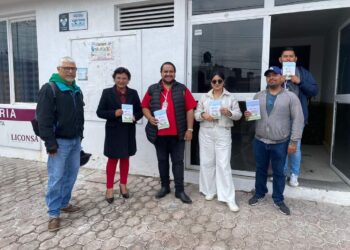 Realizan en Tlaxcala Capital campaña sobre aprovechamiento de agua pluvial