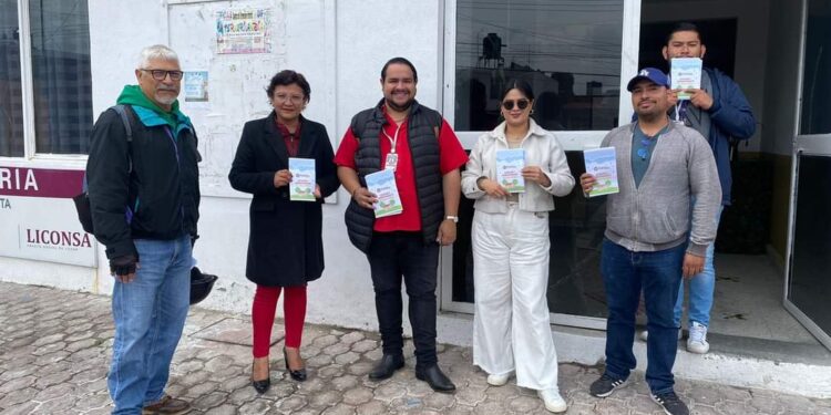 Realizan en Tlaxcala Capital campaña sobre aprovechamiento de agua pluvial