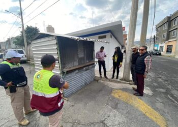 Retira Ayuntamiento de Tlaxcala caseta en desuso que generó fauna nociva