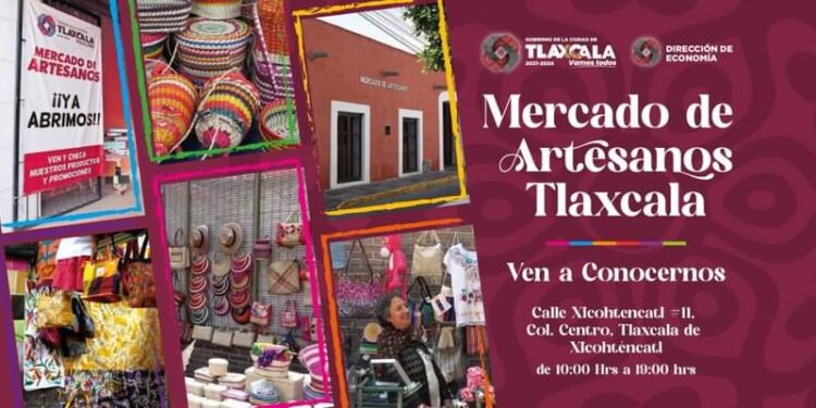 Invitan a visitar mercado de artesanos de la capital