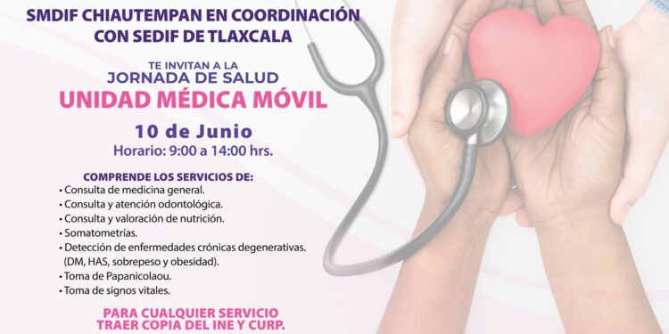 LA UNIDAD MÉDICA MÓVIL LLEGA A SANTA CRUZ GUADALUPE EN CHIAUTEMPAN