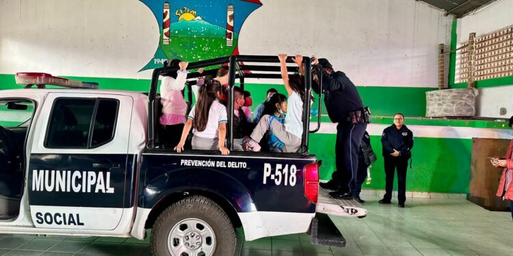 Continúa Policía de Chiautempan con la promoción de la seguridad vial en escuelas del municipio