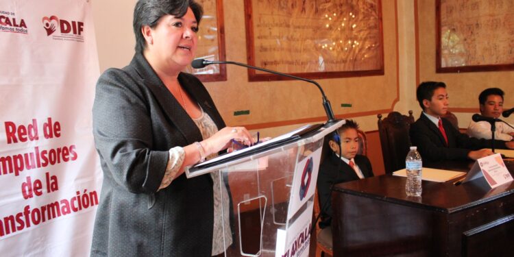 Las niñas y los niños son los futuros líderes en nuestro país, señala la alcaldesa Maribel ¨Pérez en el Cabildo Infantil Tlaxcala Capital 2024