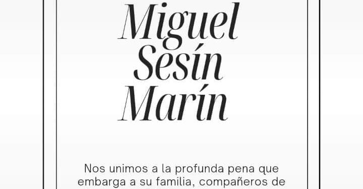 Lamenta Ayuntamiento de Tlaxcala, fallecimiento de Don Miguel Sesín Marín