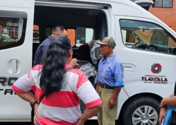 Coadyuva policía de Tlaxcala Capital a localización de persona extraviada