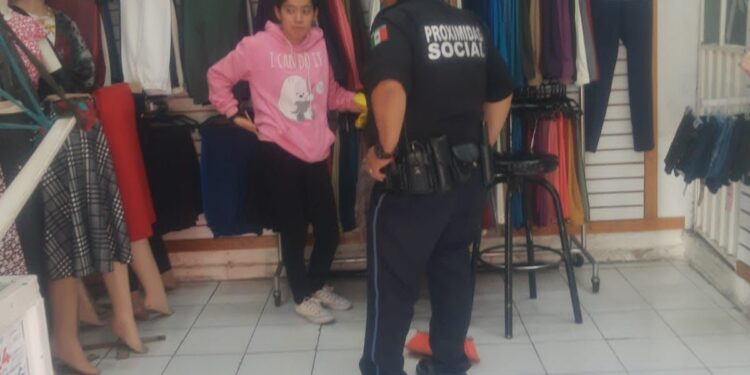 Fortalece Policía de Chiautempan vínculos con sectores sociales a favor de la seguridad