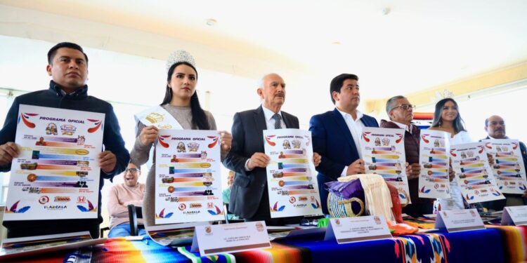 AYUNTAMIENTO DE CHIAUTEMPAN Y PATRONATO DE FERIA PRESENTAN EL CARTEL OFICIAL DE LA “FERIA NACIONAL DEL SARAPE SANTA ANA 2024”