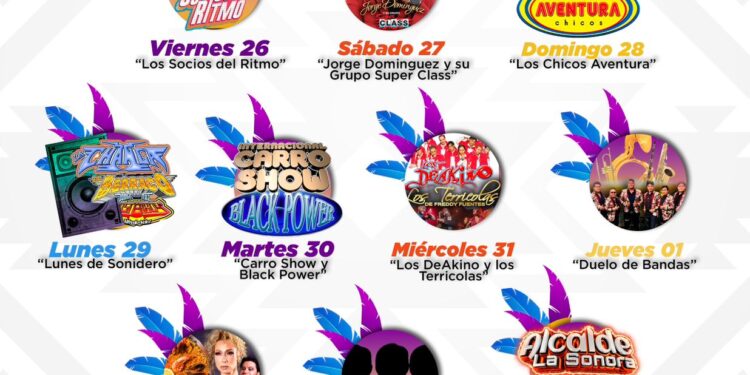 TODO LISTO PARA LA FERIA NACIONAL DEL SARAPE SANTA ANA 2024