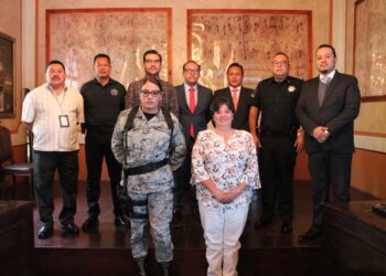Realizan en Tlaxcala Capital, sesión de consejo municipal de Seguridad
