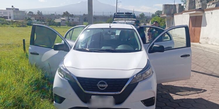 Coordinación permite a Policía de Chiautempan recuperar vehículo robado