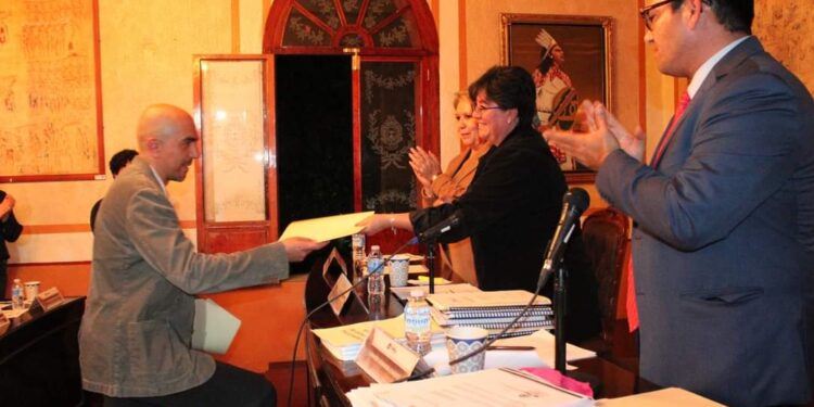 Regidores y presidentes de comunidad de Tlaxcala Capital, entregan sus informes anuales de actividades