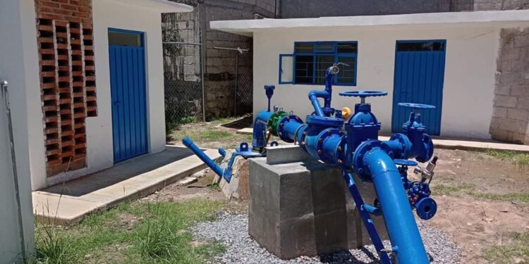 San Lucas Cuauhtelulpan cuenta ahora con un servicio más eficiente de agua potable