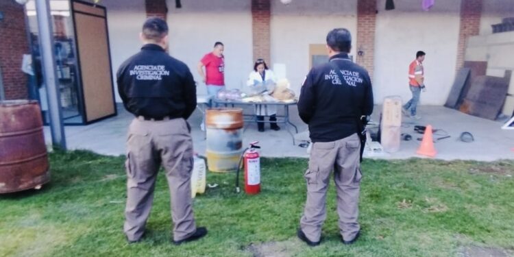 FGR DESTRUYE OBJETOS DEL DELITO E INCINERA NARCÓTICOS EN TLAXCALA