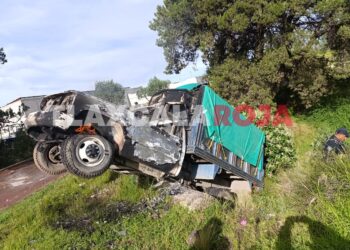 Presunto ladrón de ganado se salva de morir quemado en Tlaxco