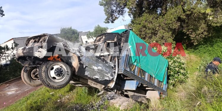 Presunto ladrón de ganado se salva de morir quemado en Tlaxco