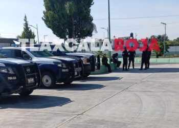 Balean a policías estatales en Tetlatlahuca; brindaban apoyo a la policía municipal
