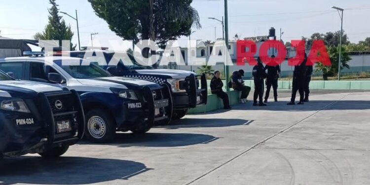 Balean a policías estatales en Tetlatlahuca; brindaban apoyo a la policía municipal