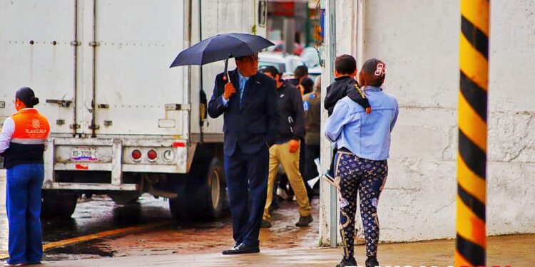 Lluvia de noviembre sorprende a tlaxcaltecas