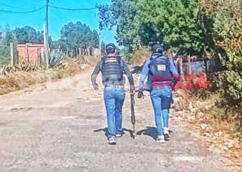 Revientan presunta casa de seguridad del CJNG en Apizaquito