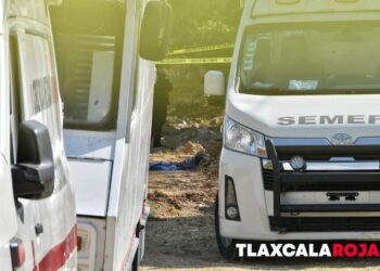 Atropellada por una máquina de construcción fallece mujer en Acuitlapilco