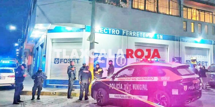 Tragedia en San Pablo del Monte: Asalto termina en asesinato en el barrio de San Nicolás