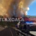🚨🔥 #IncendioForestal en #Libres, #Puebla, cruza a #Atzayanca, #Tlaxcala. Equipos de SEMAR_mx, Defensamx1, CONAFOR, AmbienteGobPue, bomberos, voluntarios y PC Municipal trabajan sin descanso por aire y tierra para controlarlo. 🦺✈️ ¡Apoyemos su labor! #UnidosPorLaNaturaleza 🌳