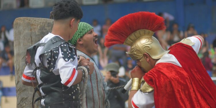 Se lleva a cabo Circo Romano en Aquiahuac, Tetlatlahuca 🎭🏛️