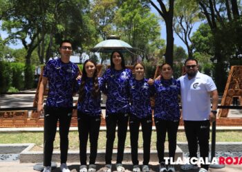 Atletas arriban a Tlaxcala desde Chihuahua para las Olimpiadas Nacionales 🚌🏃‍♀️🏋️‍♂️